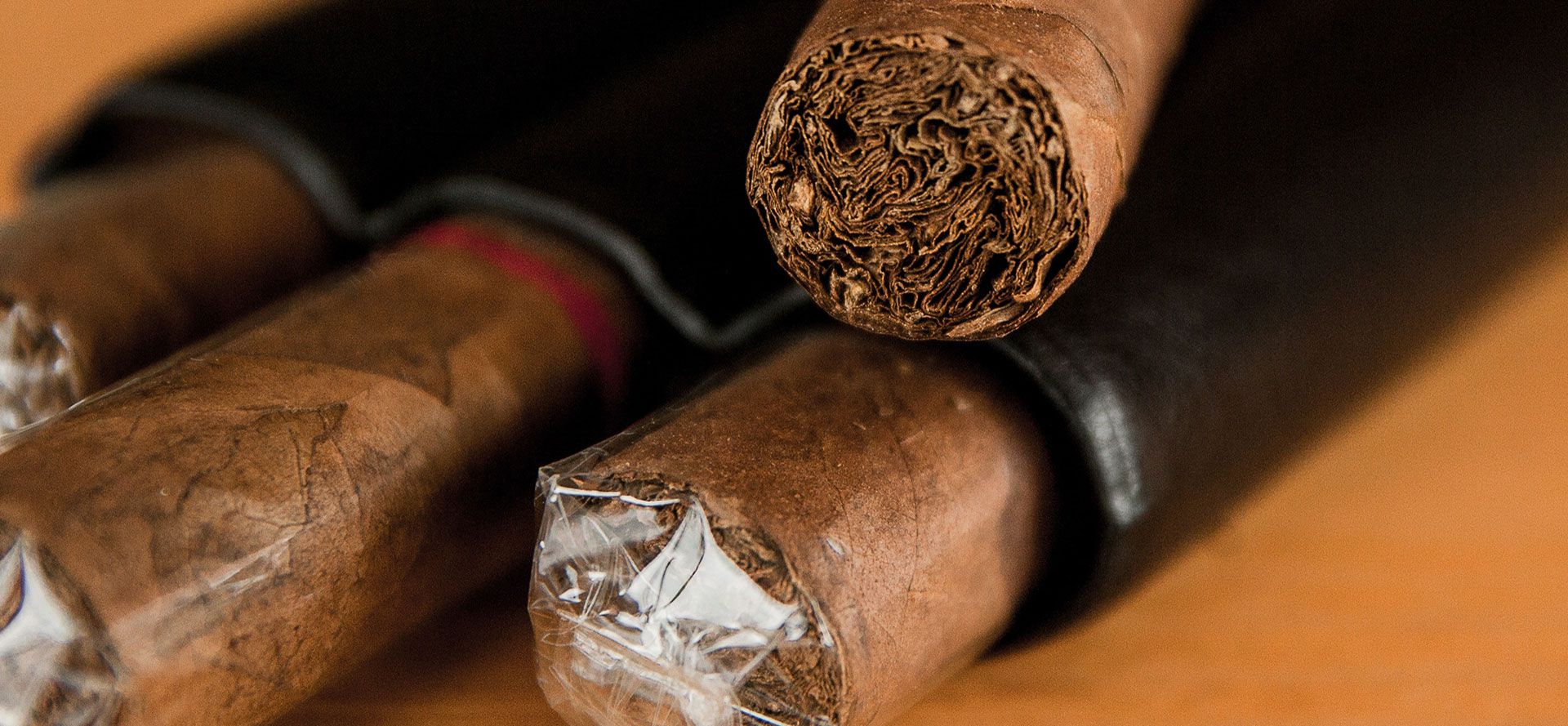 Cigars In Bag.